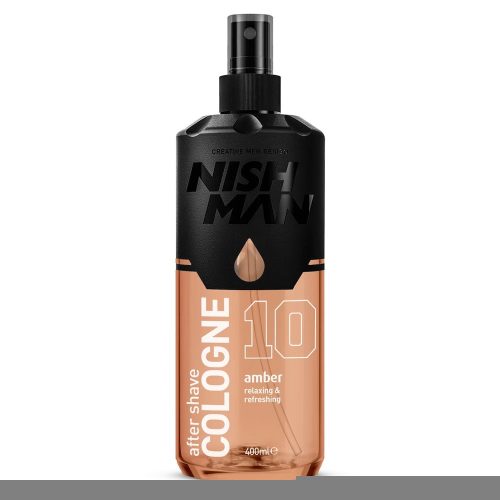 Nish Man After Shave Lotion Cologne 10 Amber borotválkozás utáni folyadék, 400ml