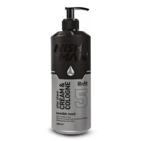   Nish Man Cream&Cologne 05 Invisible Touch borotválkozás utáni balzsam, 400ml