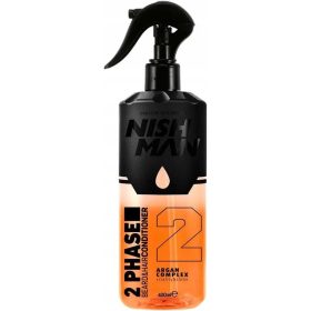   Nish Man 2 Phase szakáll és haj kondicionáló Argan Complex, 400 ml