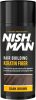 Nish Man Keratin Fiber hajdúsító és színező, sötétbarna, 20g