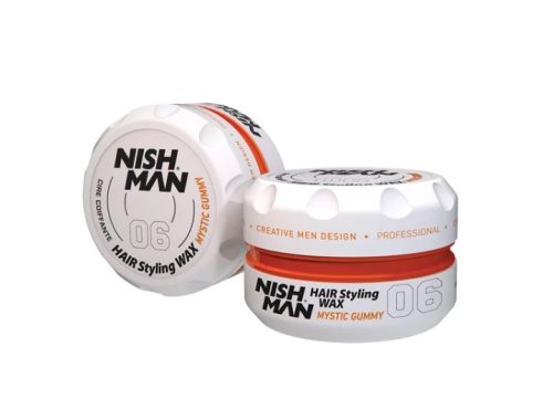 Nish Man Mystic Gummy 06 fényes hatású wax, extra erős tartással, 150ml