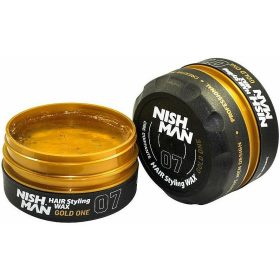   Nish Man Aqua Gold One 07 fényes hatású wax, extra erős tartással, 150ml