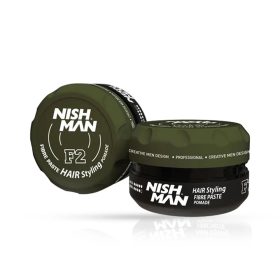   Nish Man Fiber Paste F2 fényes hatású pomádé, közepes tartással, 100ml
