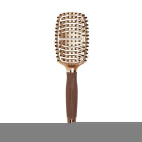   Olivia Garden Expert Care Flex Gold & Brown vaddisznósörte hajkefe