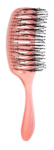 Olivia Garden iDetangle Pride Medium bontókefe vizes és száraz hajra, Red