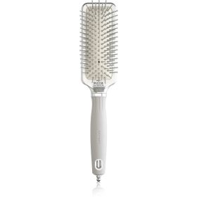 Olivia Garden Expert Care Rectangular Silver hajkefe, Small