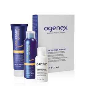   Inebrya Ogenex Fiber Perfector Pro-Blonde hajszerkezet újjáépítő kezelés