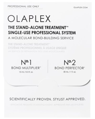 Olaplex Stand Alone Treatment kötéserősítő szalonkezelés egy alkalomra, 15+30 ml