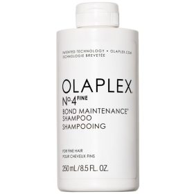   Olaplex No. 4 Fine Bond Maintenance hajmegújító sampon vékonyszálú hajra, 250 ml