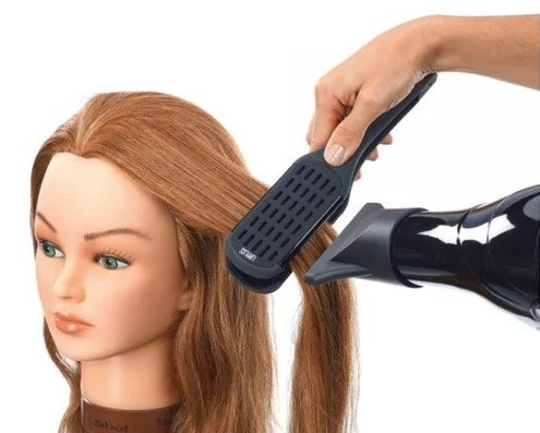 Sibel disznósörte hajegyenesítő kefe