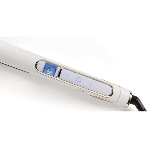 Ultron Mach Plus infrás ionos hajvasaló, fehér