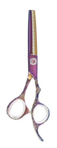 Sibel ritkító olló, Pink Sparkle 7073155, 5,5"