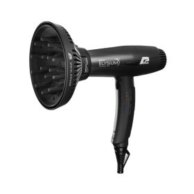   Parlux Pack Elysium hajszárító 2300 W+ Magic Compact diffúzor, Fekete