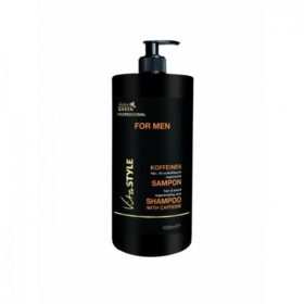   Golden Green Vitastyle For Men koffeines haj és szakállápoló regeneráló sampon, 1 l