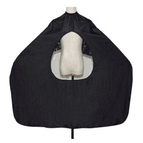   Chromwell ablakos beterítőkendő fekete, kapcsos, gumis, vízlepergető J-34