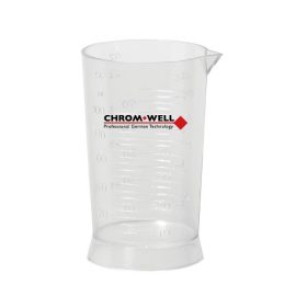 Chromwell  átlátszó mérőpohár, 100 ml, 52339