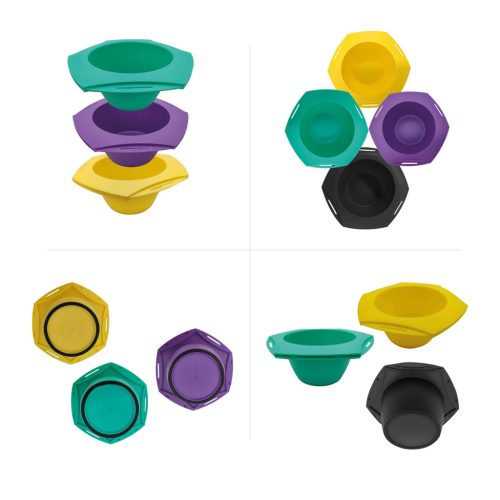 Chromwell csúszásgátlós, összeilleszthető festőtál szett, 7 db HS40839