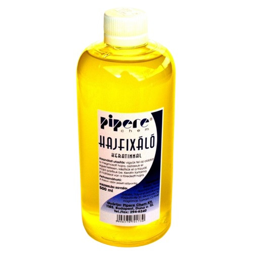 Pipere hajfixáló keratinnal, 500 ml