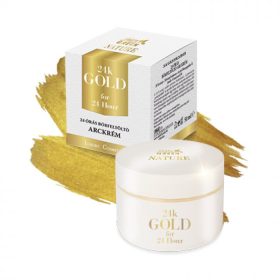   Golden Green Nature 24K Gold 24 órás bőrfeltöltő arckrém, 50 ml