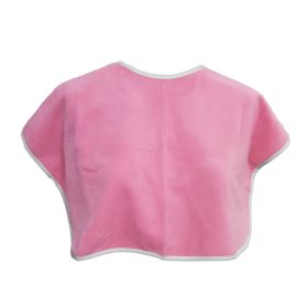 Kozmetikai beterítő pillakendő, bambusz frottír, pink