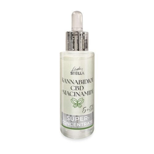 Lady Stella Szuperkoncentrátum, Kanabidiol 5% + Niacinamid 5%, 30 ml