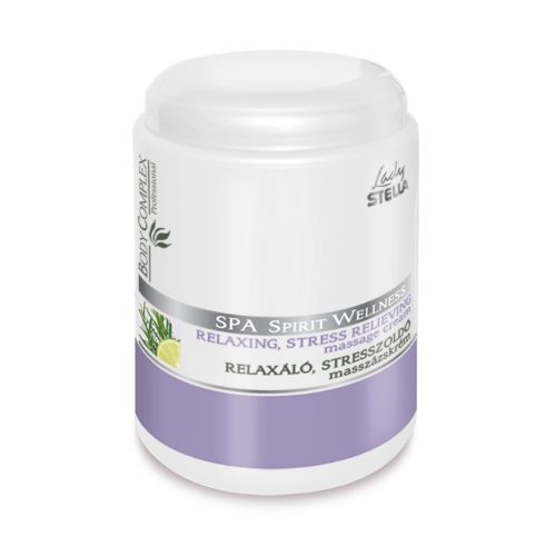Lady Stella Spa Spirit Wellness relaxáló stresszoldó masszázskrém, 1 l