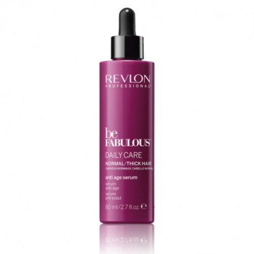 Revlon Be Fabulous Daily Care hajöregedésgátló szérum normál/vastagszálú hajra, 80 ml