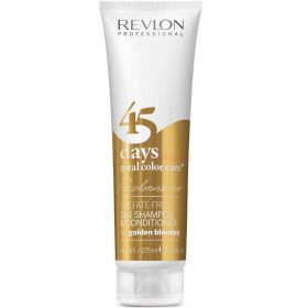   Revlon 45 Days Golden Blondes szulfátmentes sampon aranyszőke hajra, 275 ml