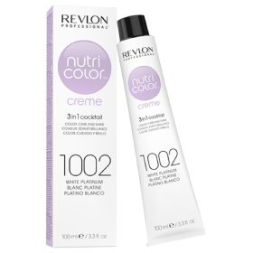   Revlon Nutri Color Creme színező hajpakolás 1002 Gyöngyház platina, 100 ml