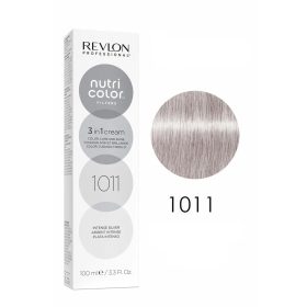   Revlon Nutri Color Creme színező hajpakolás 1011 Intenzív ezüstszürke, 100 ml