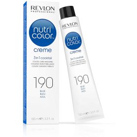   Revlon Nutri Color Creme színező hajpakolás 190 Kék, 100 ml