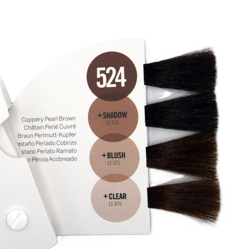 Revlon Nutri Color Creme színező hajpakolás 524 Rezes gyöngyház barna, 100 ml