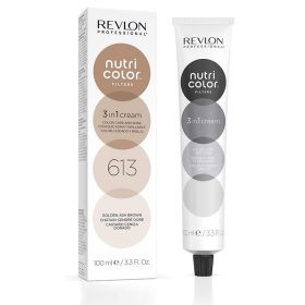   Revlon Nutri Color Creme színező hajpakolás 613 arany hamvas barna, 100 ml