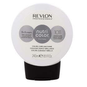   Revlon Nutri Color Creme színező hajpakolás 1011 Intenzív ezüstszürke, 240 ml
