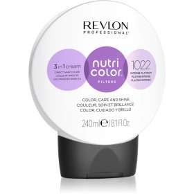   Revlon Nutri Color Creme színező hajpakolás 1022 Intenzív platina, 240 ml