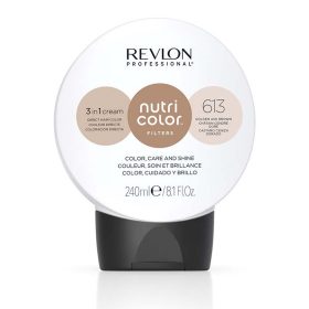   Revlon Nutri Color Creme színező hajpakolás 613 arany hamvas barna, 240 ml