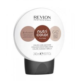   Revlon Nutri Color Creme színező hajpakolás 642 Gesztenye, 240 ml