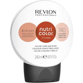   Revlon Nutri Color Creme színező hajpakolás 740 Világos rezes, 240 ml
