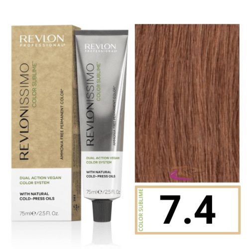 Revlon Color Sublime ammóniamentes hajfesték 7.4