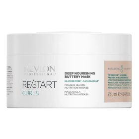   Revlon Restart Curls mélytápláló vajmaszk göndör hajra, 250 ml