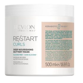   Revlon Restart Curls mélytápláló vajmaszk göndör hajra, 500 ml