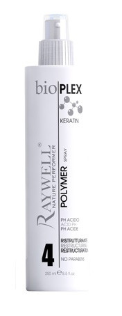 Raywell Bio Plex 4 Polymer hajújraépítő keratin spray, 250 ml