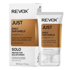   Revox B77 Just Daily Sun Shield ápoló arckrém SPF 50+, 30 ml