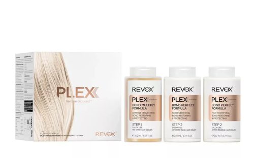 Revox Professional professzionális hajújraépítő szalonkezelés szett, 3x260 ml