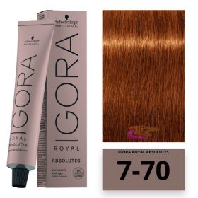 Schwarzkopf Igora Royal Absolutes hajfesték, 7-70