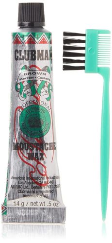 Clubman Pinaud Moustache Wax barna bajuszwax, 14 g