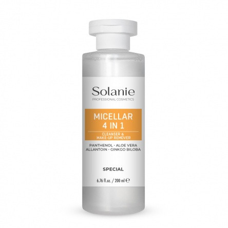 Solanie Micellás Smink-és Szemfesték lemosó folyadék 200 ml