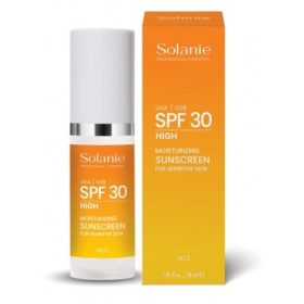   Solanie fényvédő hidratáló arckrém érzékeny bőrre, 30 ml