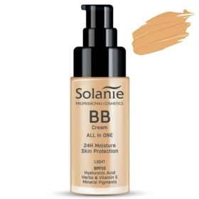   Solanie BB krém hialuronsavval és fényvédővel SPF15 Világos