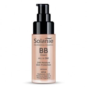   Solanie BB krém hialuronsavval és fényvédővel SPF15 Medium